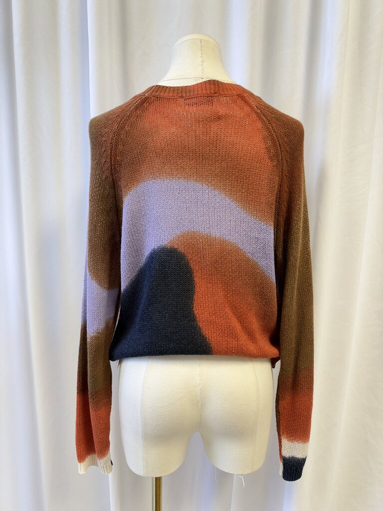 LNA Clothing Multi Color Cardigan