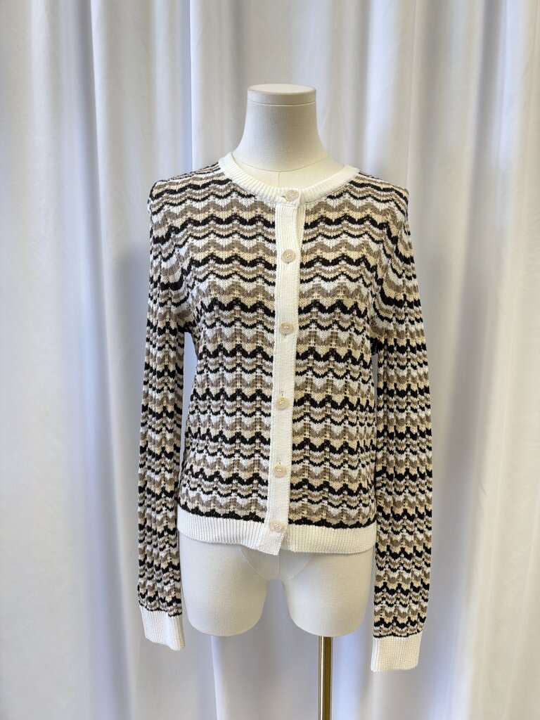 Stitches + Stripes Striped Cardigan