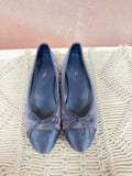 Chanel Goat Leather Interlocking CC Flat w/ Dustbag