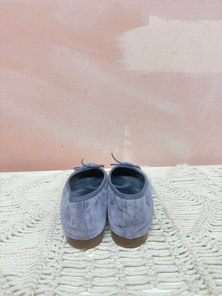 Chanel Goat Leather Interlocking CC Flat w/ Dustbag