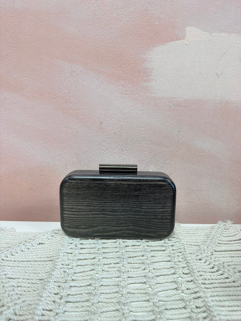 Devi Kroell Wooden Crystal Cluster Clutch w/ Dustbag (Originally approx. $1300+)
