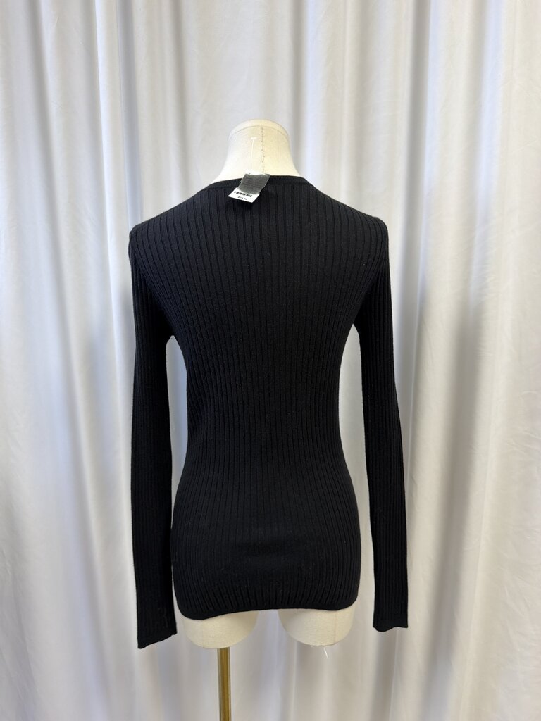 Vince Ribbed Long Sleeve Top