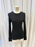 TSE Cashmere Ribbed Long Sleeve Top