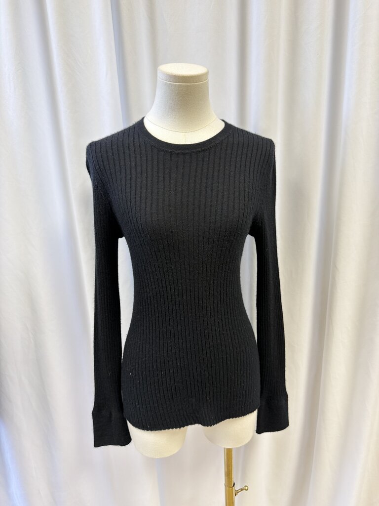 TSE Cashmere Ribbed Long Sleeve Top