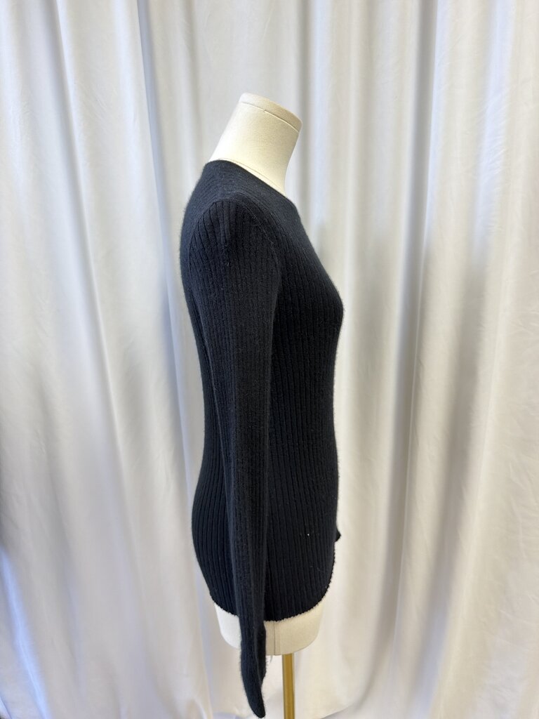 TSE Cashmere Ribbed Long Sleeve Top