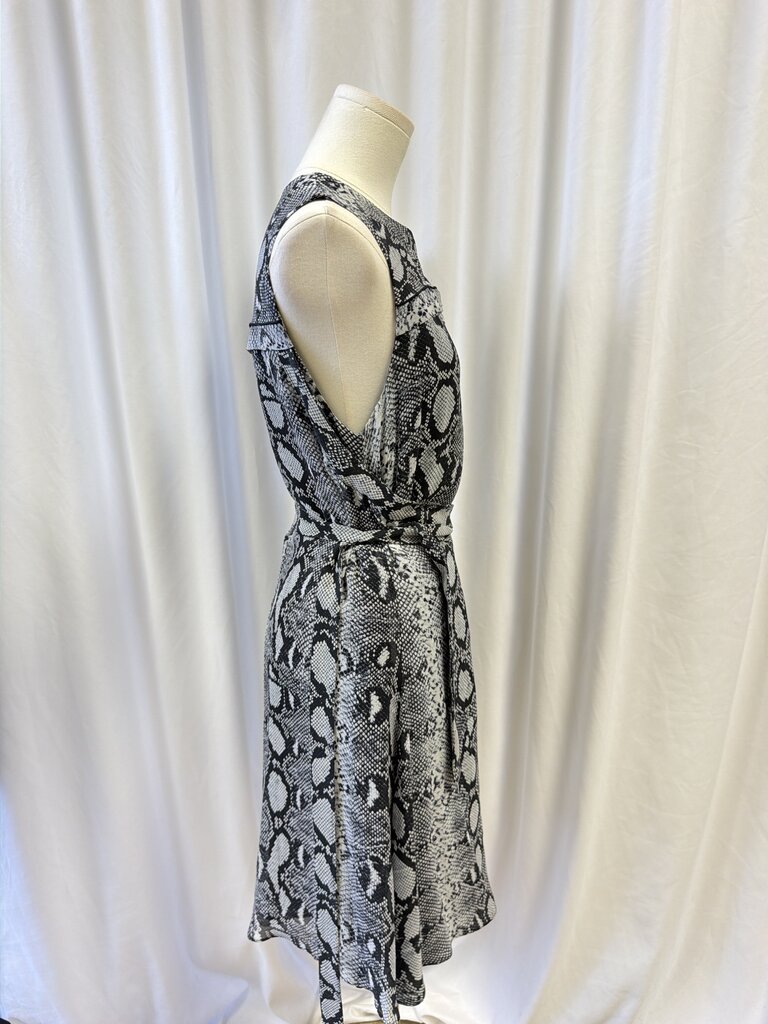 Proenza Schouler Snakeskin Print Wrap Dress