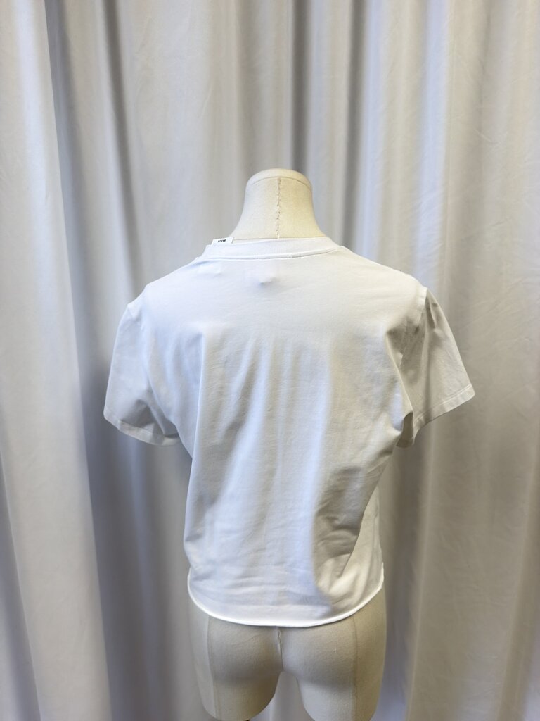 Cinq a Sept Embellished Tie Front Tee