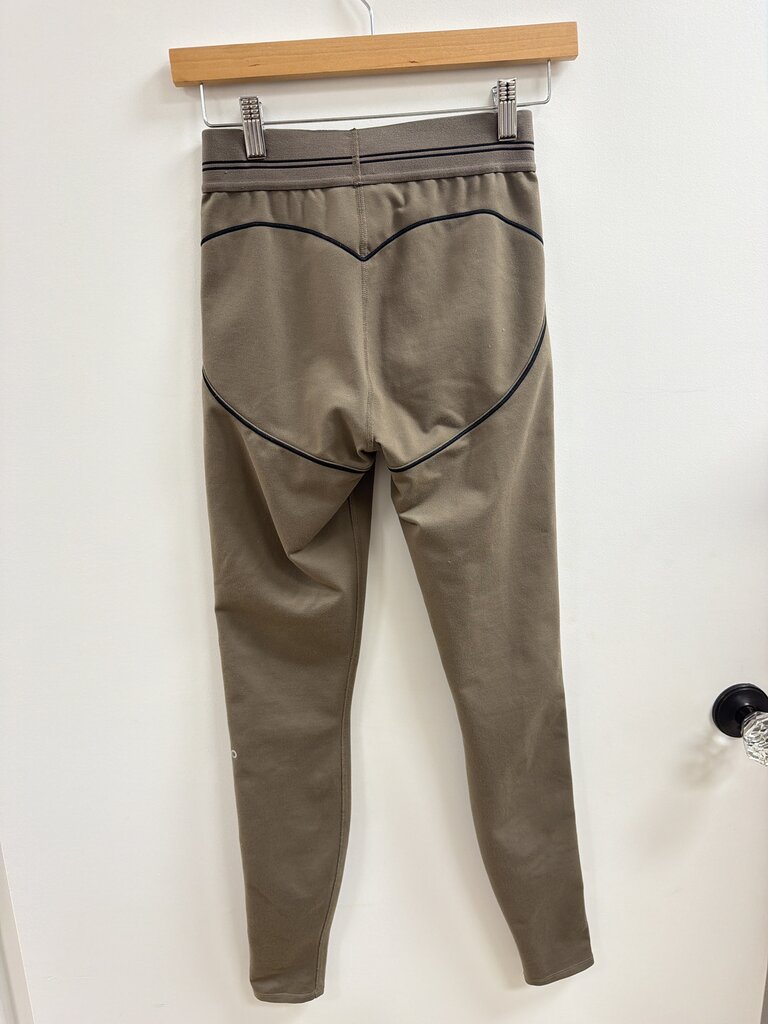 Alo Olive Leggings w/Piping
