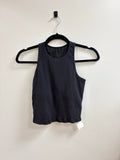 Vuori Black Cropped Tank