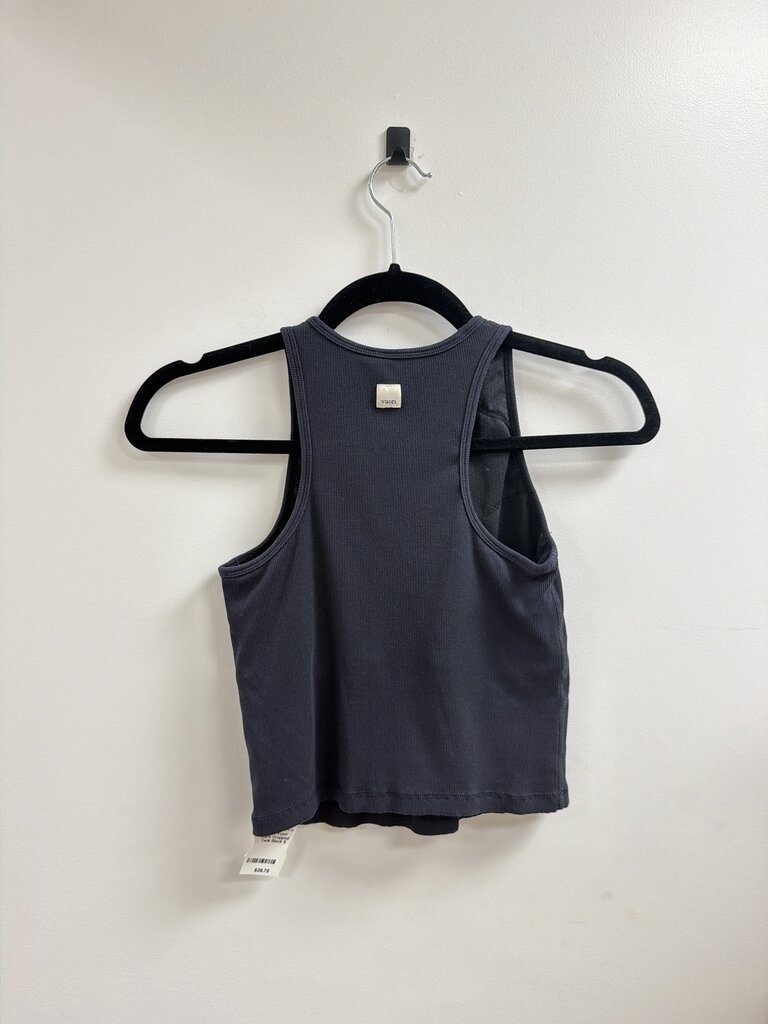Vuori Black Cropped Tank