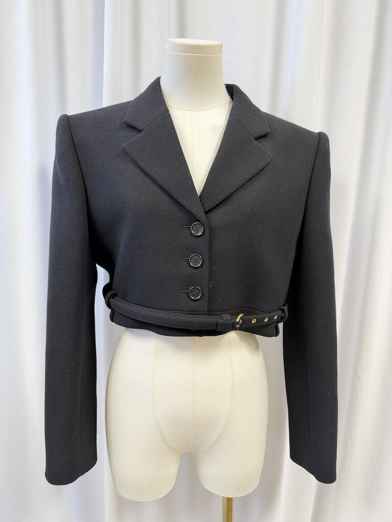 Chloe Cropped Wool Blazer (Like New, In Stores for $2200)
