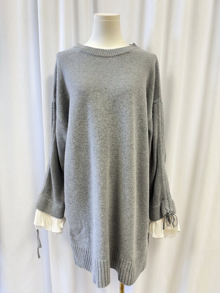Cinq a Sept Grey Sweater Dress