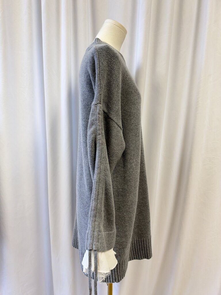 Cinq a Sept Grey Sweater Dress