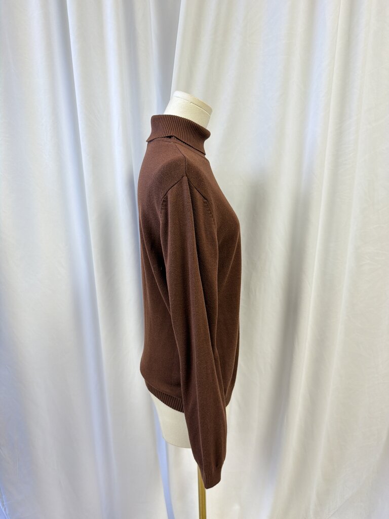Julia Amory Brown Turtleneck Sweater