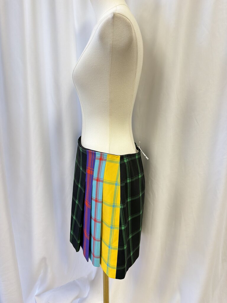 Alice + Olivia Plaid Miniskirt