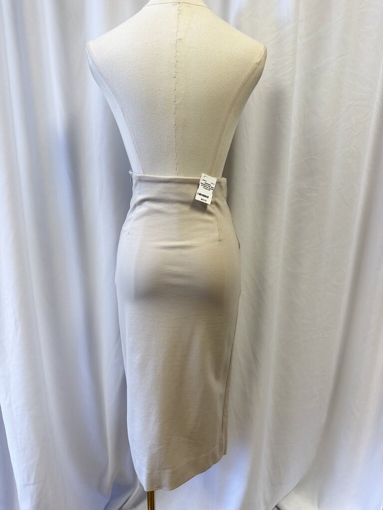 Babaton Knit Skirt w/ Button Detail