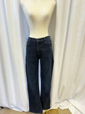 Mother Super Dark Boot Cut Jeans