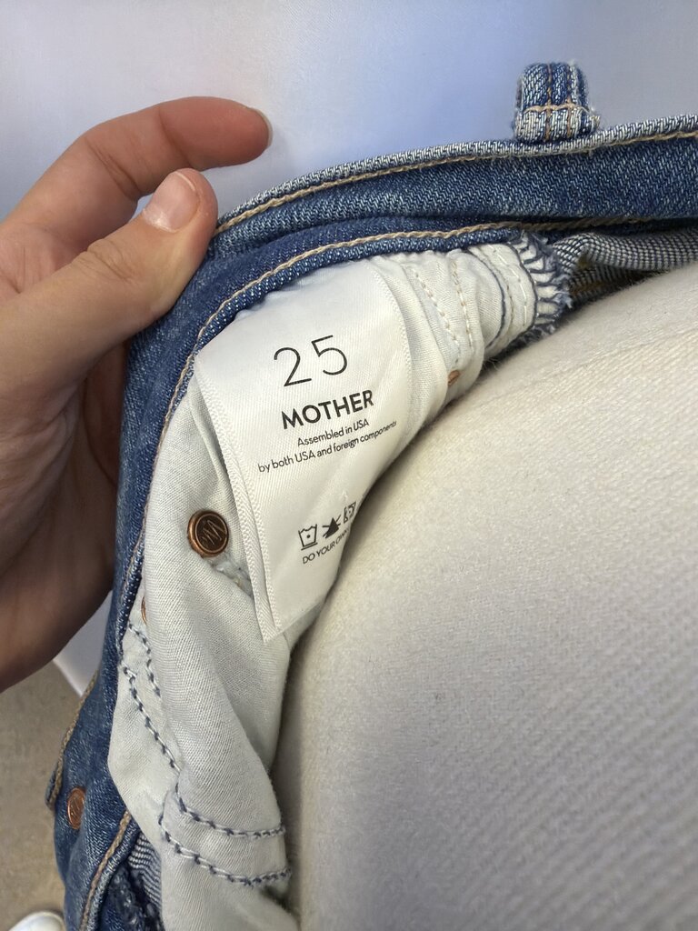 Mother Straight Leg Jean