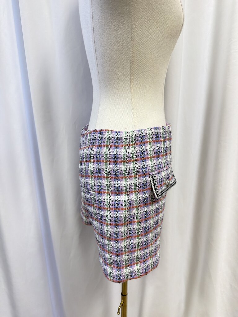 Veronica Beard Violet Plaid Inara Shorts NWT NWT