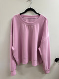 Lululemon Pink Crew Sweatshirt
