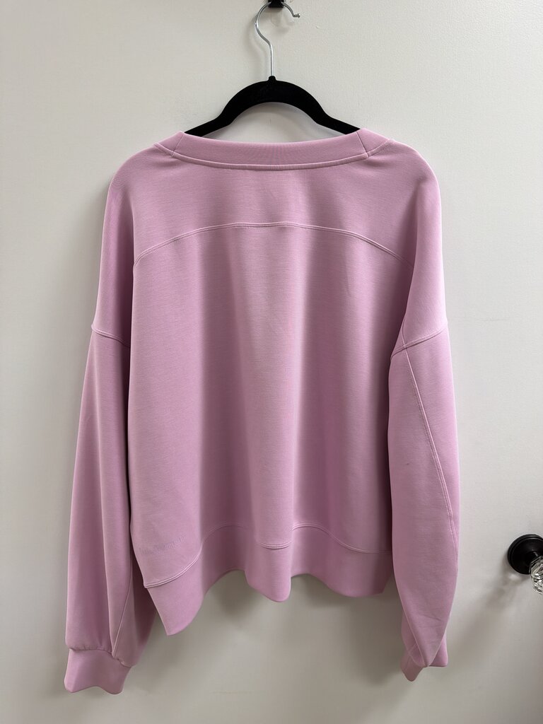 Lululemon Pink Crew Sweatshirt