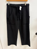 Frank & Eileen Sweatshirt Distressed Seam Pant w/ Pockets