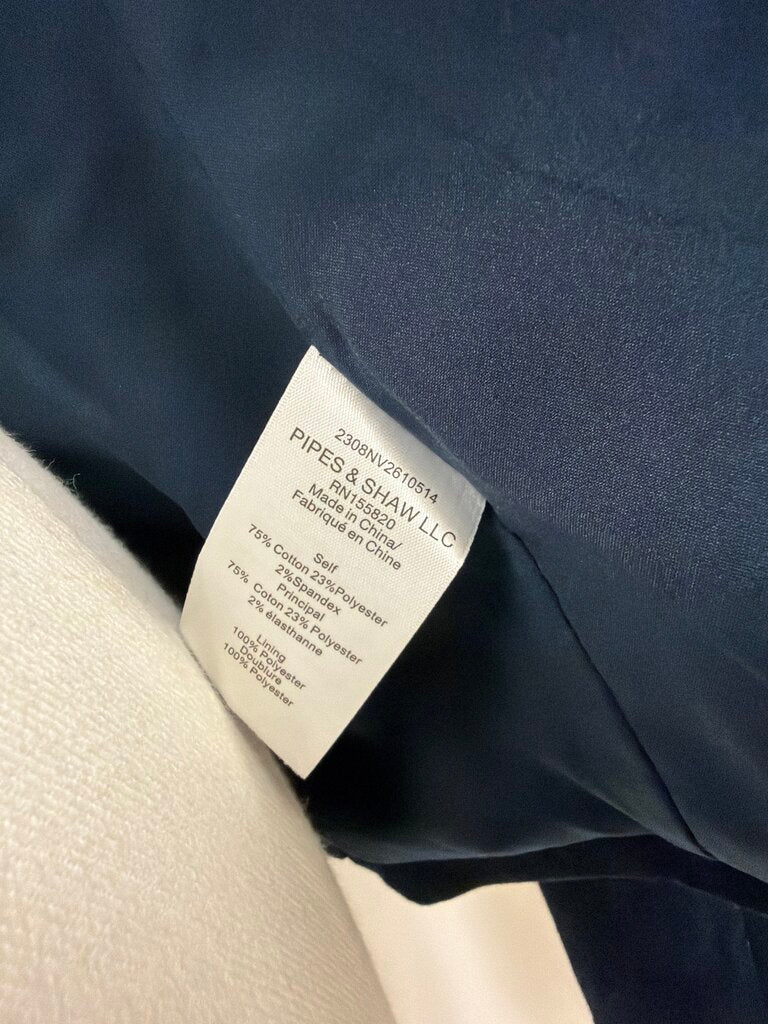 Veronica Beard Denim Blazer w/Gold Buttons