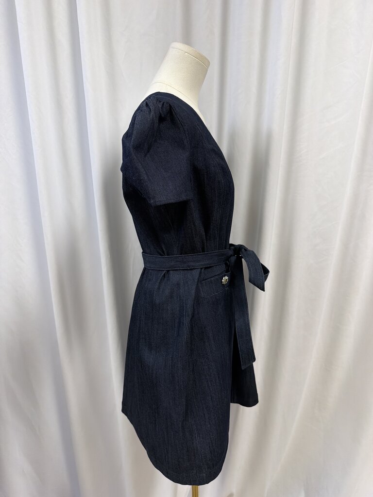 Cinq a Sept Short Sleeve Denim Dress