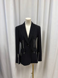 Cinq a Sept Rhinestone Embellished Blazer