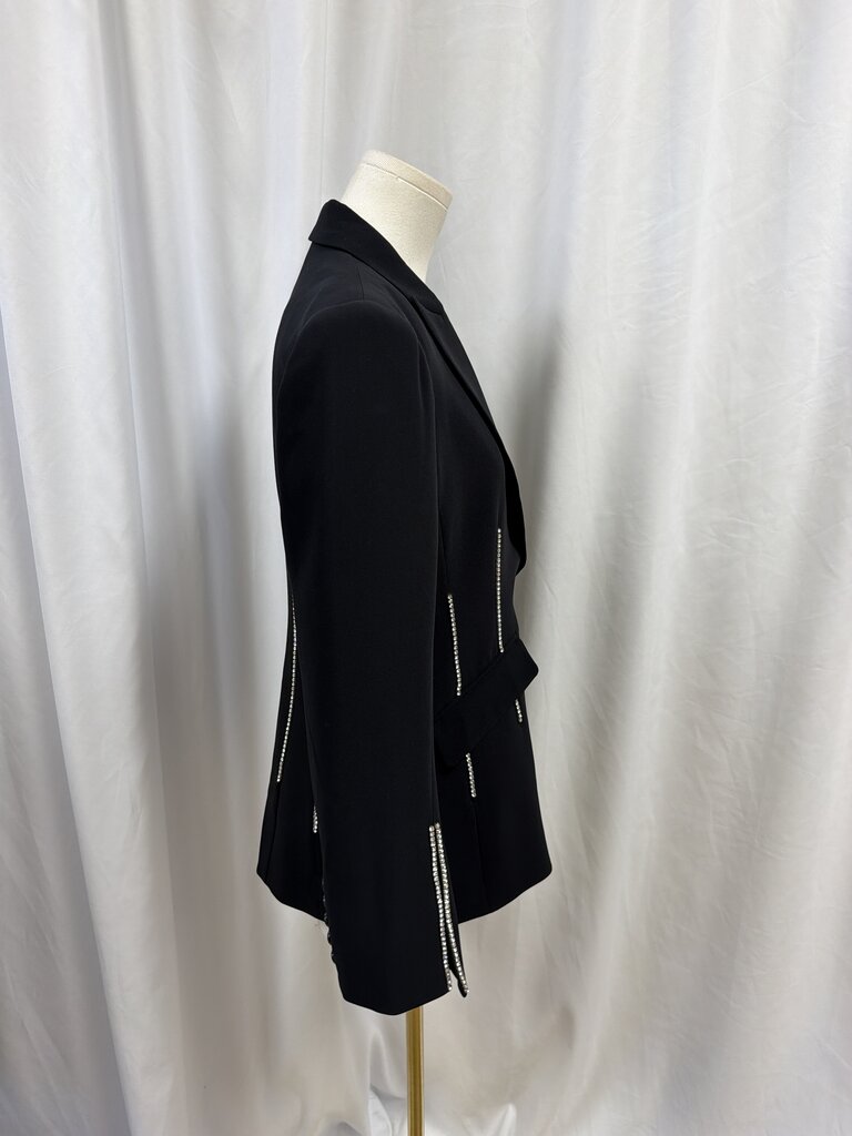 Cinq a Sept Rhinestone Embellished Blazer