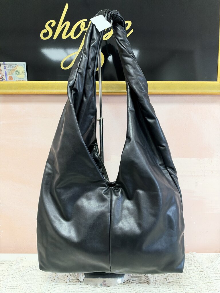 A.L.C. Vegan Leather Twist Handle Puffer Shoulder Bag NWT