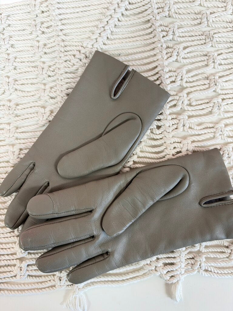 Coach Leather Gloved