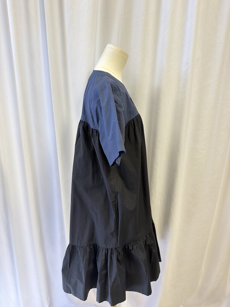 Ulla Johnson Cotton Laced V-Neck Mini Dress