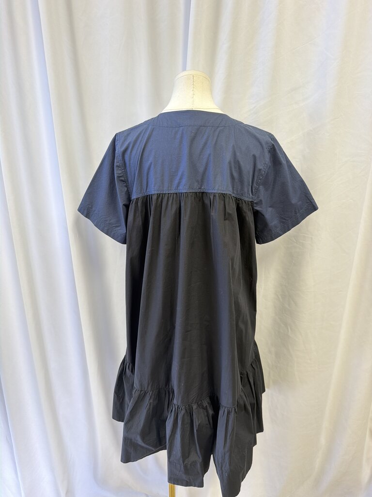 Ulla Johnson Cotton Laced V-Neck Mini Dress