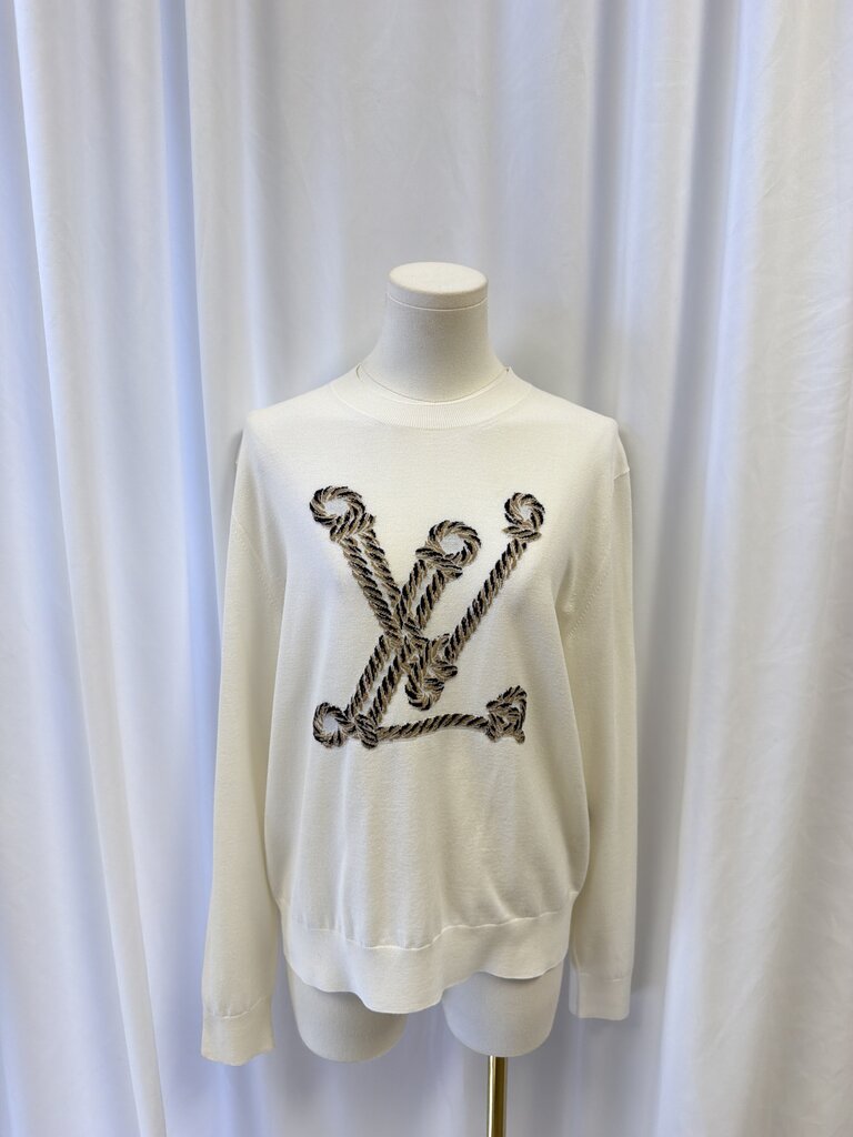 Louis Vuitton Nautical Rope Wool Sweater 2024 (Originally approx. $2700)