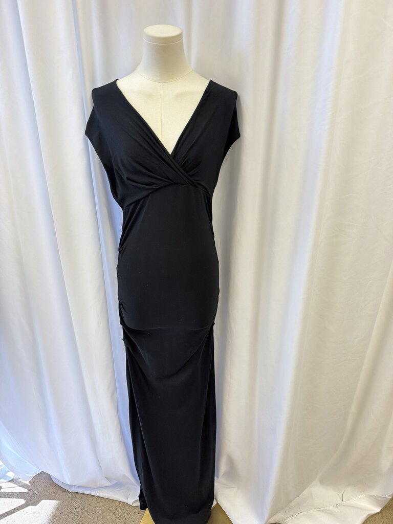 Me + Em Black Sleeveless Maxi Dress