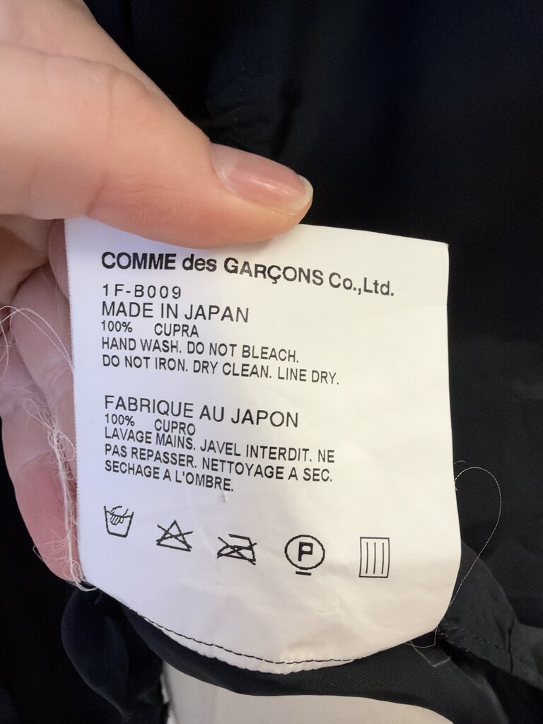 BLACK Commes des Garcons Button Up