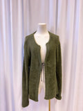 16Arlington Mohair Tie Front Cardigan