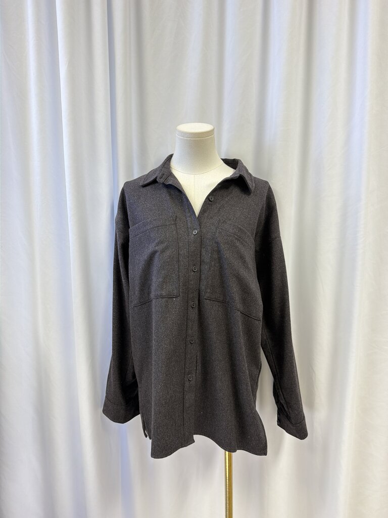 Eileen Fisher Wool Button Up