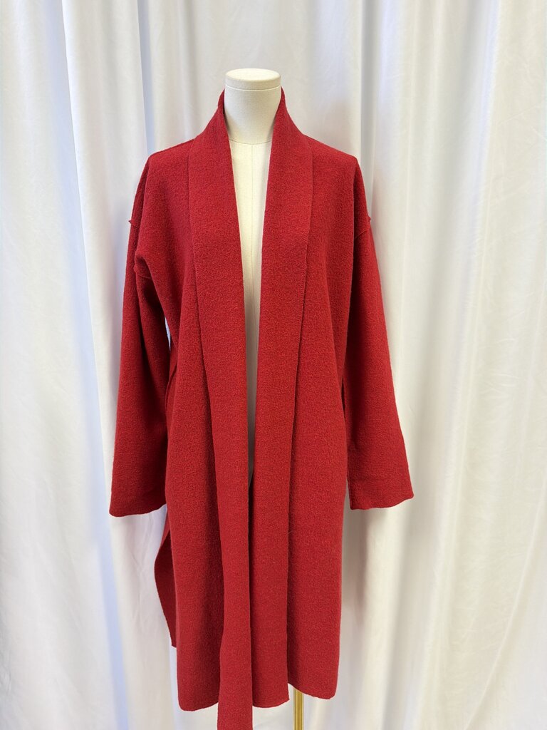 Eileen Fisher Wool High Collar Coat NWT (Originally $428)