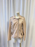 Rebecca Taylor Lamb Leather Biker Jacket