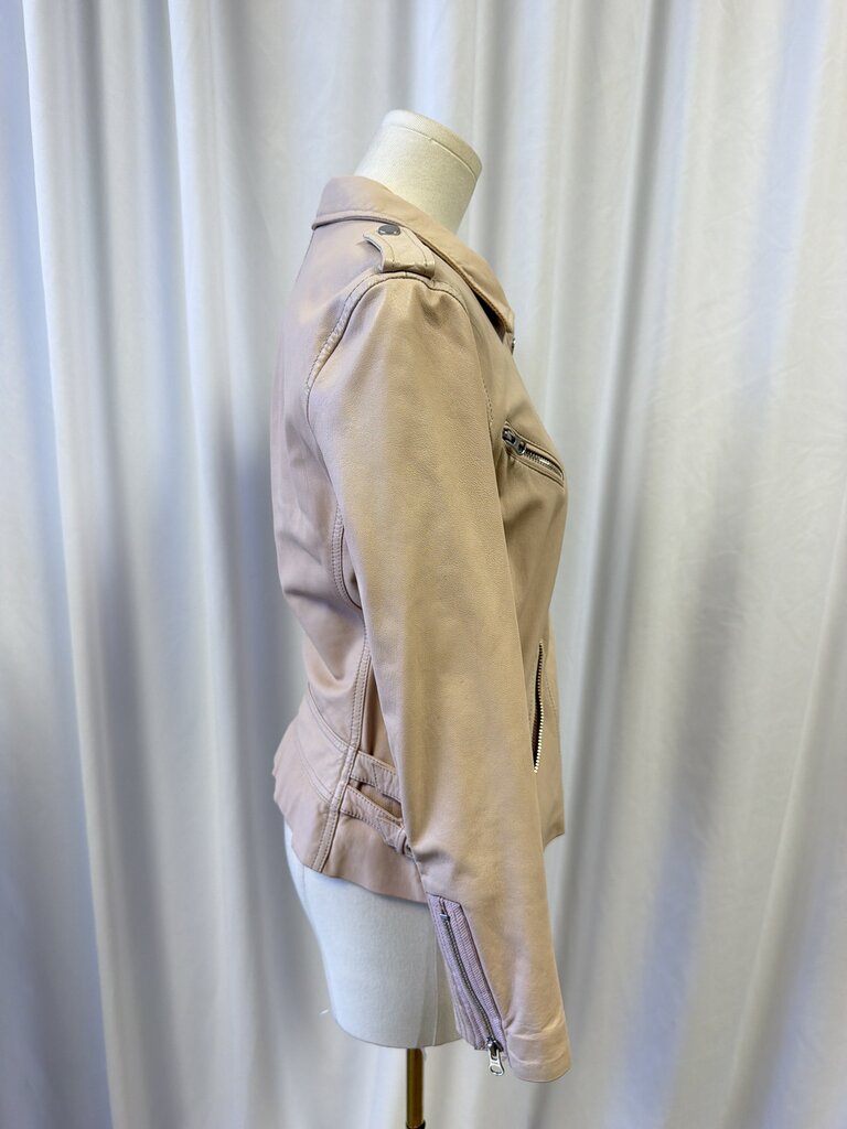 Rebecca Taylor Lamb Leather Biker Jacket