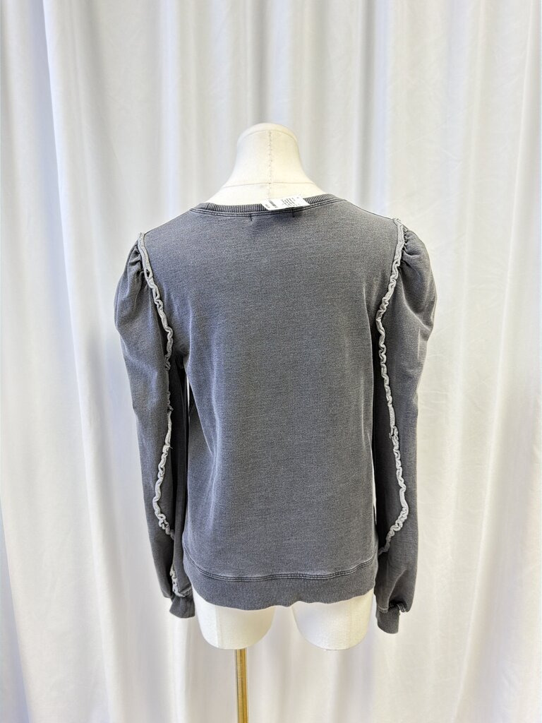 Generation Love Ruffle Sleeve Crew Neck