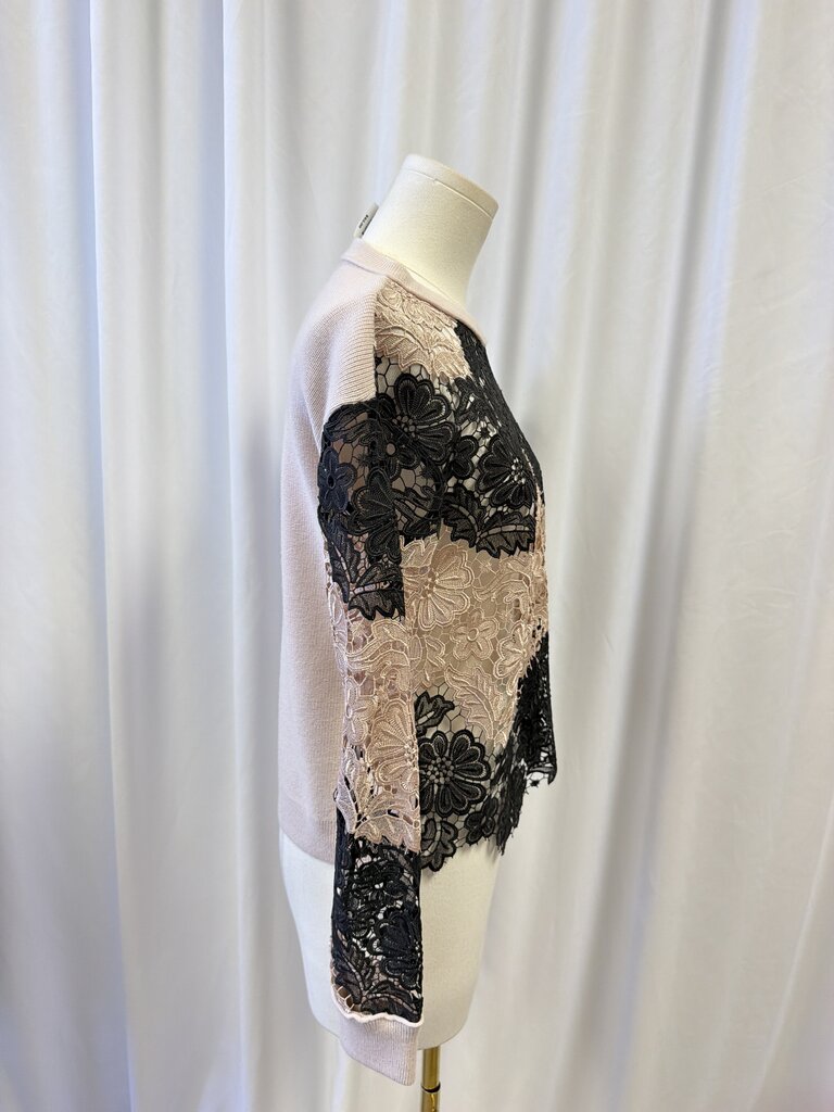 Alice + Olivia "Jesse" Lace Sweater