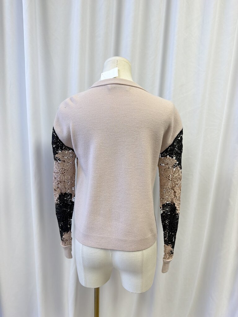 Alice + Olivia "Jesse" Lace Sweater
