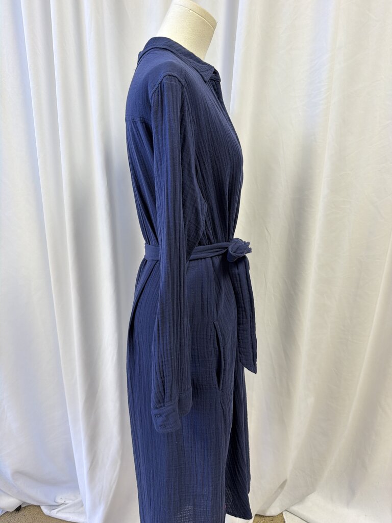 Xirena Long Sleeve Gauze Belted Dress
