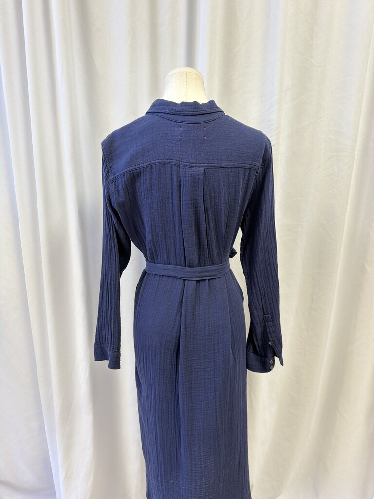 Xirena Long Sleeve Gauze Belted Dress