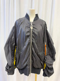 Diesel Nylon Dog Tag Bomber Jacket