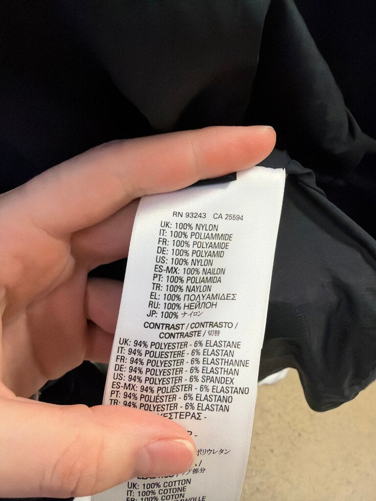 Diesel Nylon Dog Tag Bomber Jacket