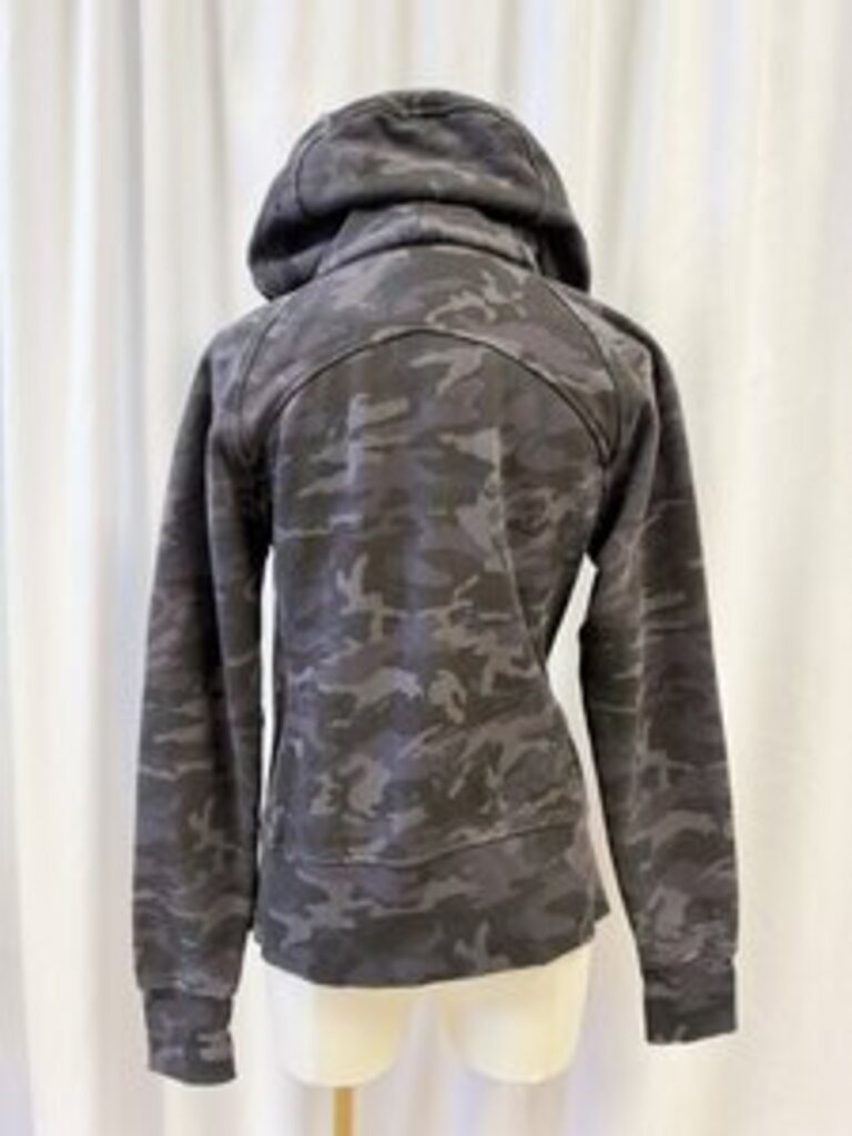 Lululemon Hooded Camo Zip Up